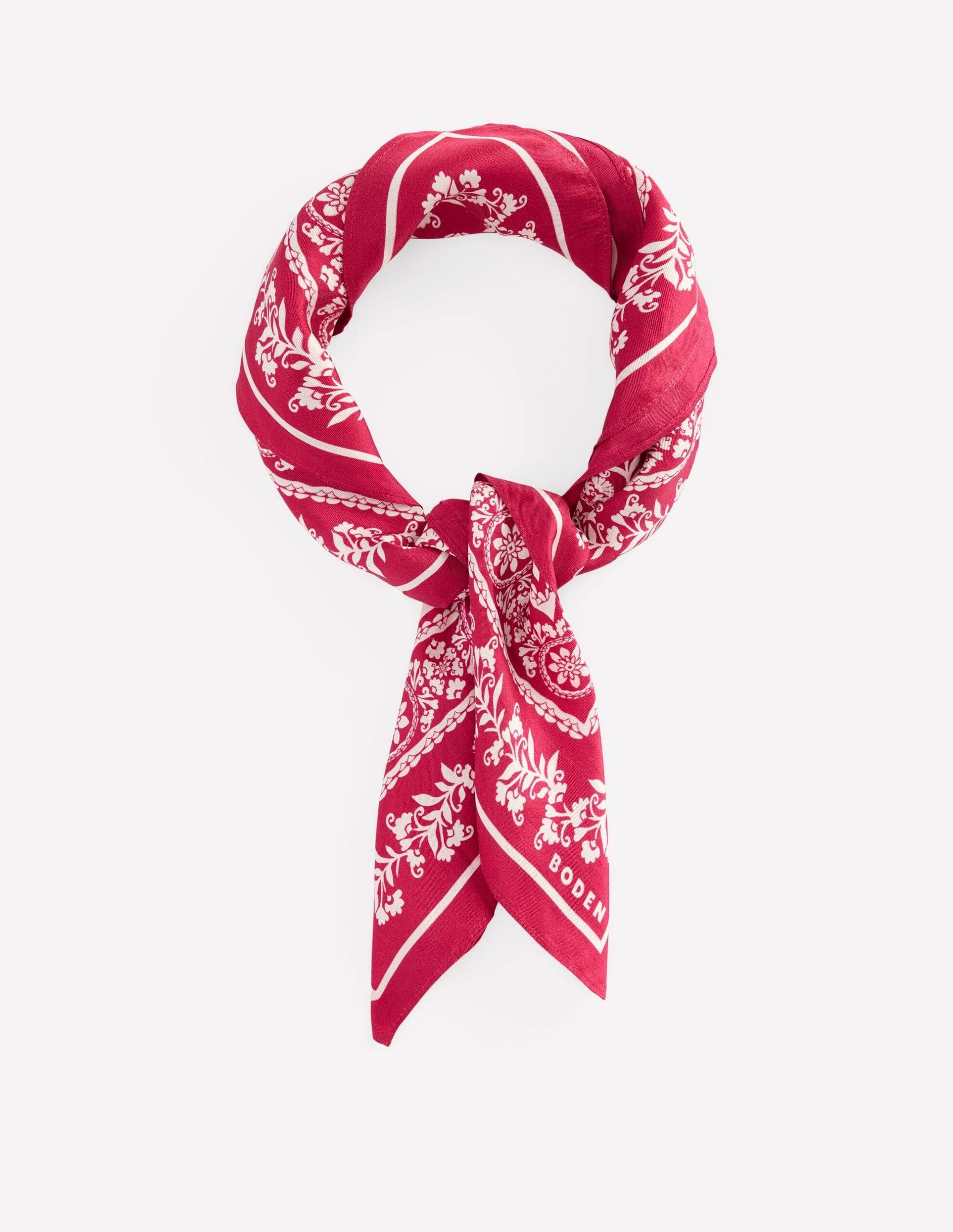 Boden Women's Elisabeth Silk Square Scarf