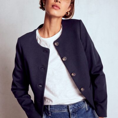 Boden Hampstead Ponte Twill Blazer