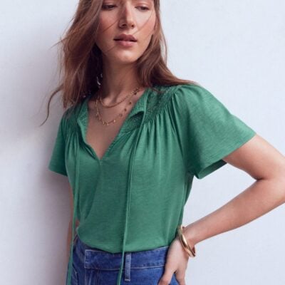 Boden Edi Trim Detail T-shirt
