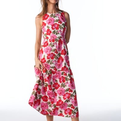 Boden Sleeveless Poplin Dress