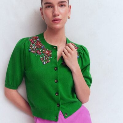 Boden Nadia Embellished Cardigan