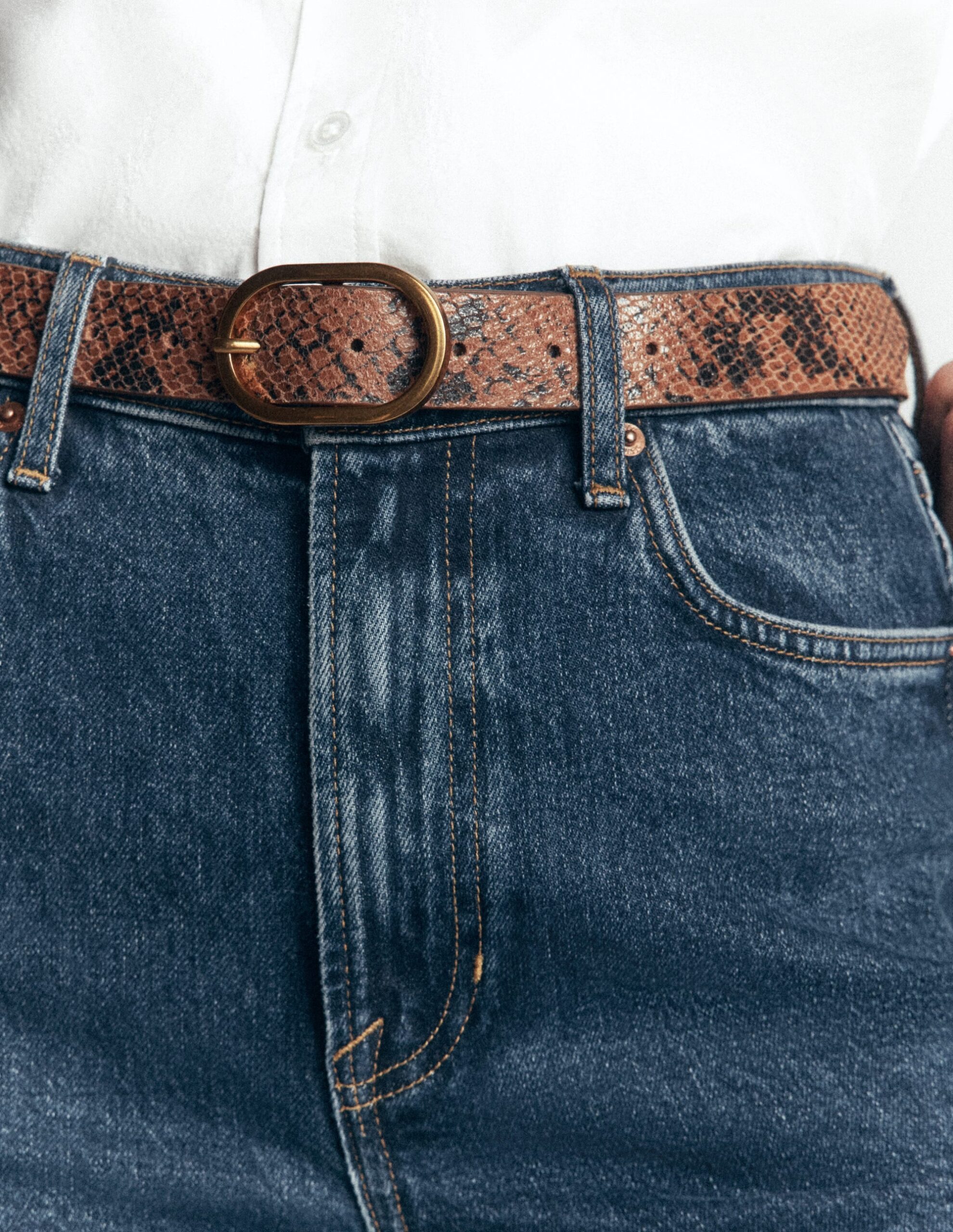 Boden Classic Leather Belt