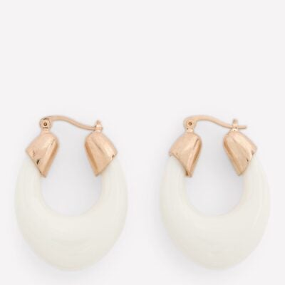 Boden Women's Curved Resin Hoops
