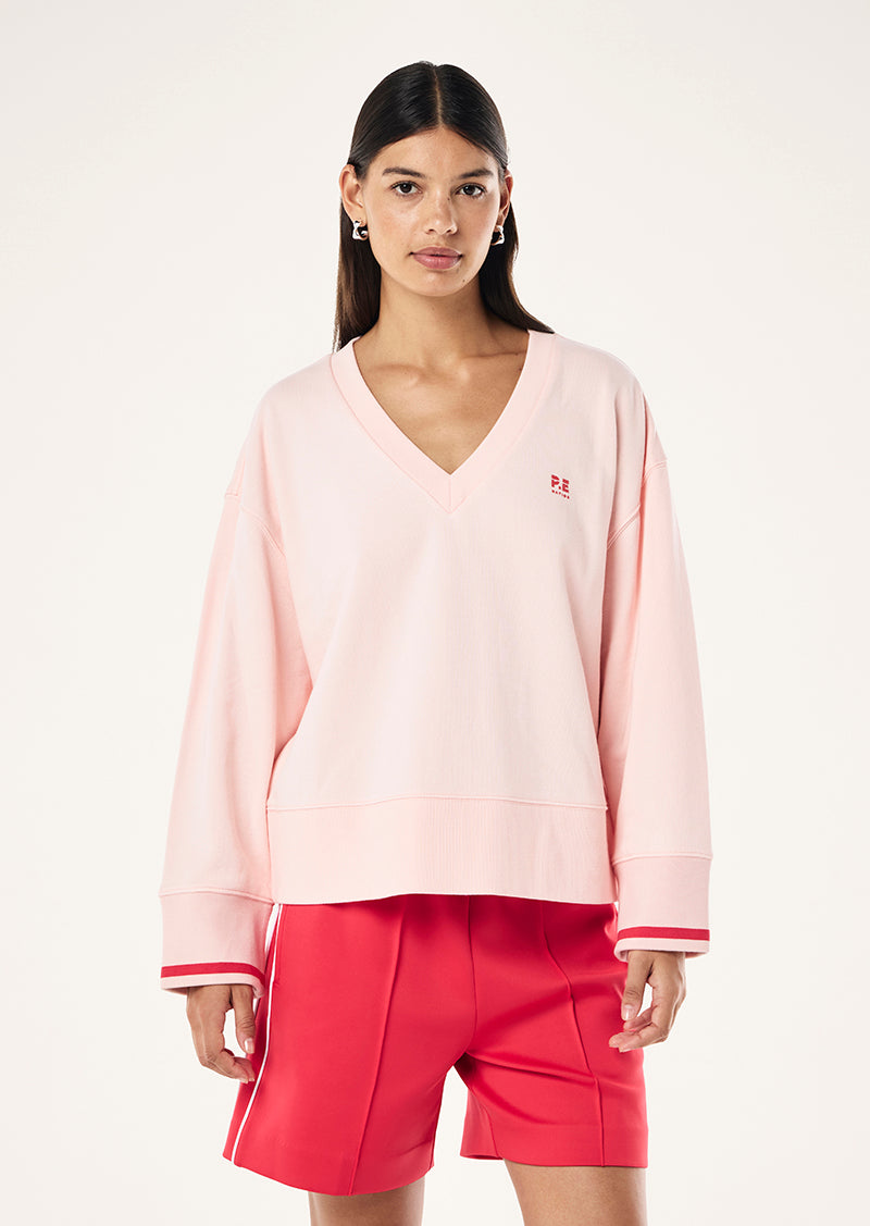 P.E Nation Courtside V-neck Sweat