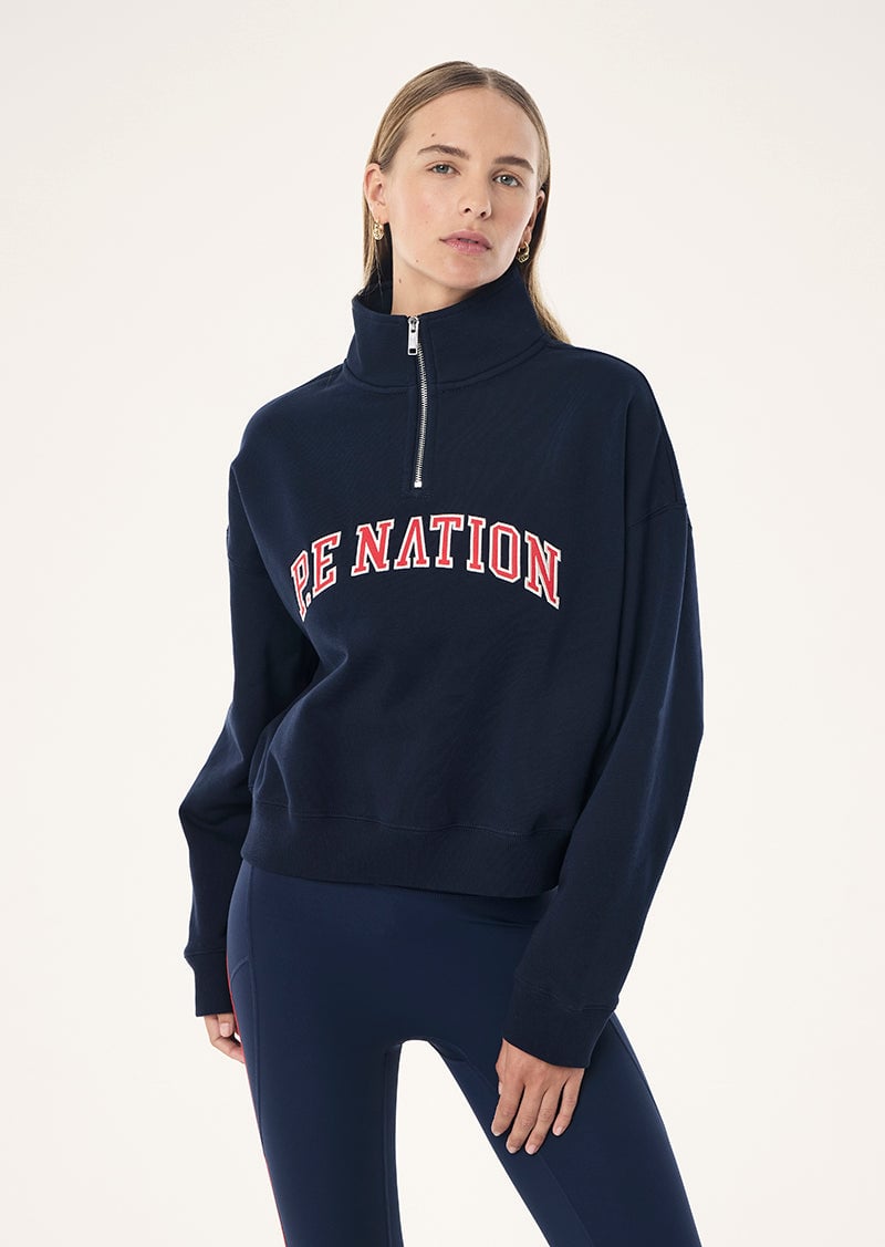 P.E Nation Legacy Quarter Zip Sweat