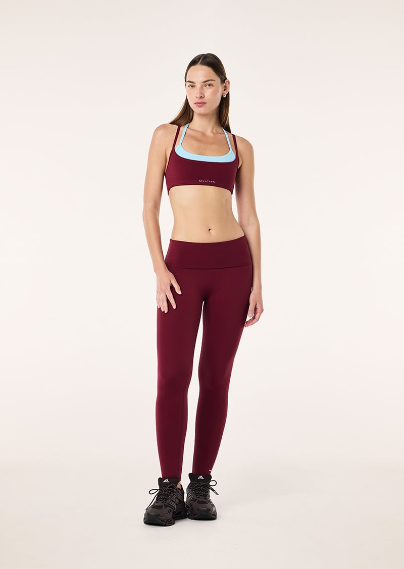 P.E Nation Fold Over Full Length Legging