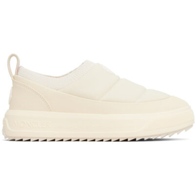 Moncler Beige Altive Slip-On Trainer Sneakers