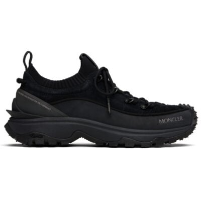 Moncler Black Trailgrip Lite3 Sneakers