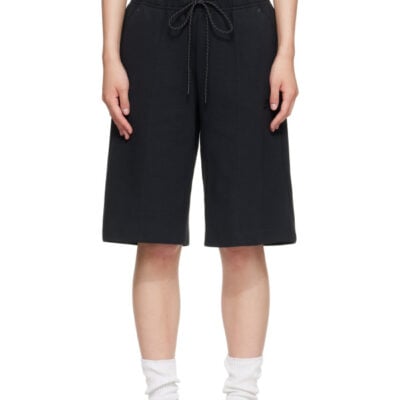 Nike Black Sportswear Tech Fleece Loose Shorts