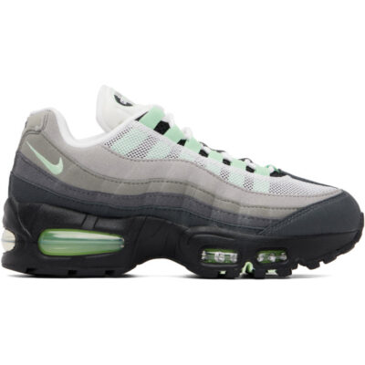 Nike Gray Air Max 95 Big Bubble Sneakers