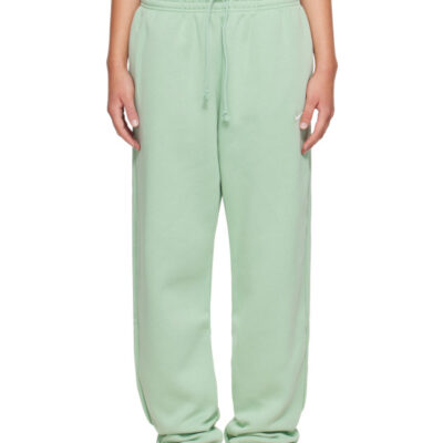 Nike Green Sportswear Pheonix Fleece High-Waisted Oversized Sweatpants