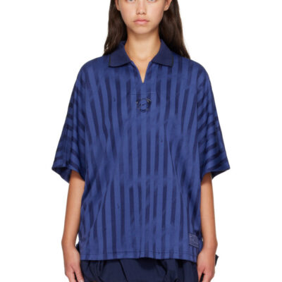 Nike Navy Jersey Polo