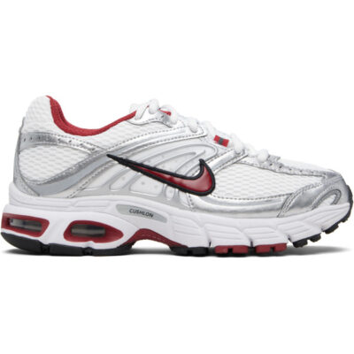 Nike Silver & White Air Max Moto 2K Sneakers