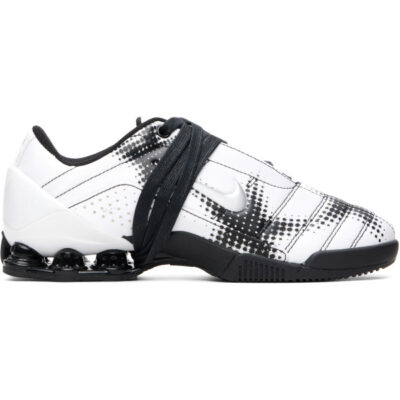 Nike White & Black Total90 Shox Magia Sneakers