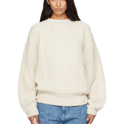 Nothing Written Off-White Petico Cable Knit Sweater