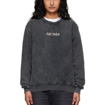 Off-White Black Royal Jewels Sweatshirt
