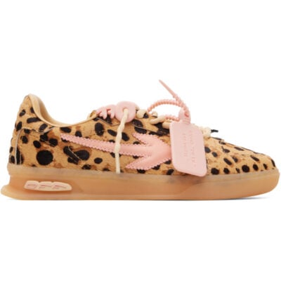 Off-White Tan 'End Of Play' Sneakers