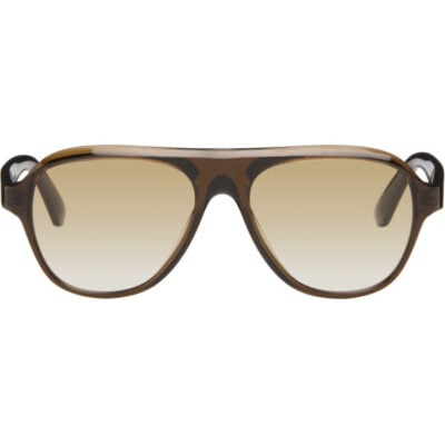 Oliver Peoples Brown Paul Newman Sunglasses