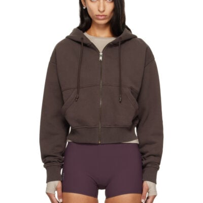 On Running Brown FKA twigs Edition Club Collective Full Zip Hoodie