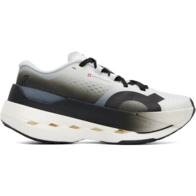 On Running White & Black Cloudboom Max Sneakers