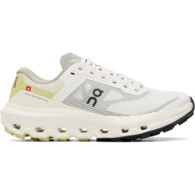 On Running White & Yellow Cloudvista 3 Sneakers