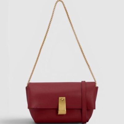 Oroton Etta Mini Clutch Smooth