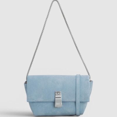 Oroton Etta Mini Clutch Suede