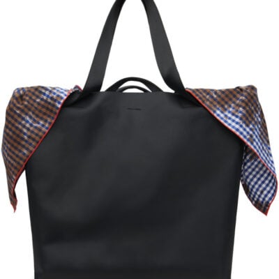 Ottolinger Black PU Beach Tote