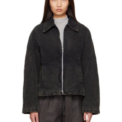 Our Legacy Black Cinched Jacket