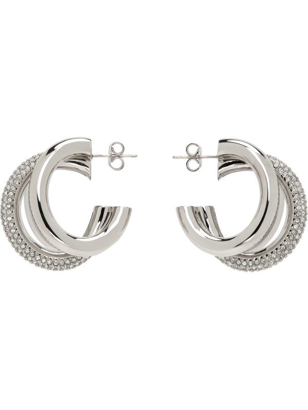 Paco Rabanne Open Hoop Earrings