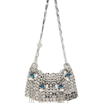 Paco Rabanne Silver Signature Jewels 1969 Nano Bag