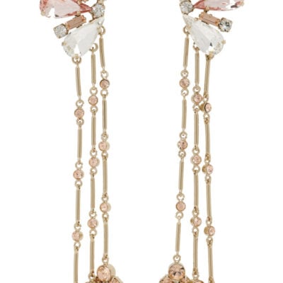 Paco Rabanne Strass Jewel Earrings