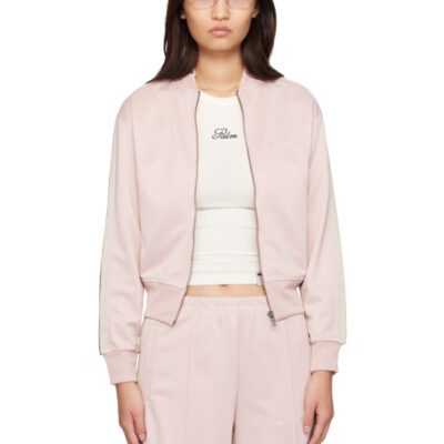 Palm Angels Pink Classic Logo Track Jacket