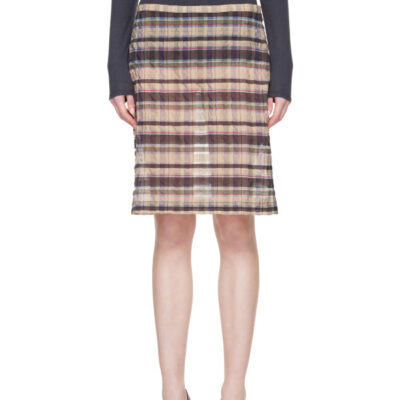Paloma Wool Beige Hoste Midi Skirt