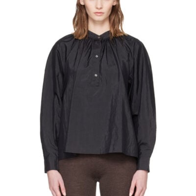 Paloma Wool Black Oseria Blouse