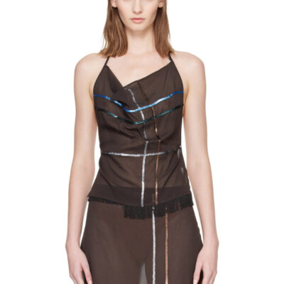 Paloma Wool Brown Vermont Tank Top
