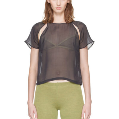 Paloma Wool Gray Lira Blouse