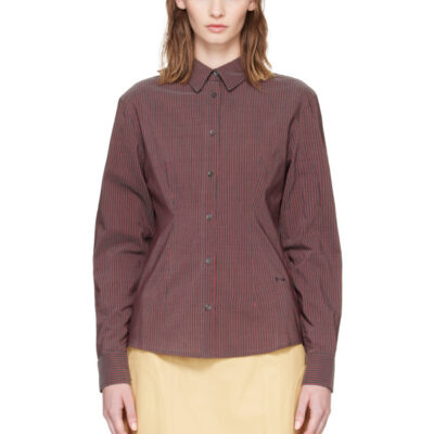 Paloma Wool Gray & Red Sento Shirt