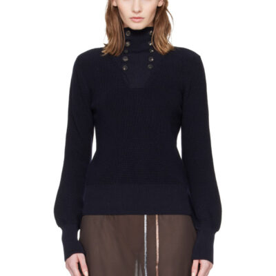 Paloma Wool Navy Milon Sweater