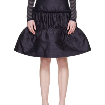 Paloma Wool SSENSE Exclusive Navy Goldin Midi Skirt