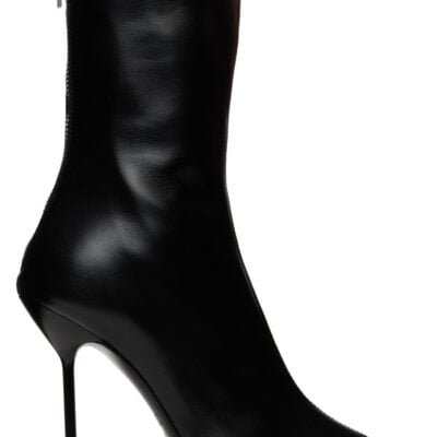 Paris Texas Black Lidia Soft Nappa 105 Ankle Boots