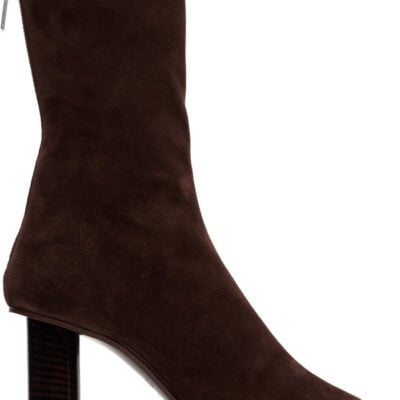 Paris Texas Brown Alice Suede 85 Ankle Boots