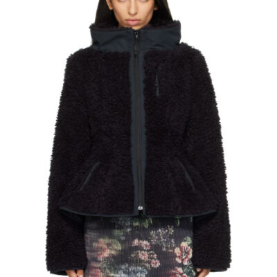 Petra Fagerstrom Black Bar Fleece Jacket