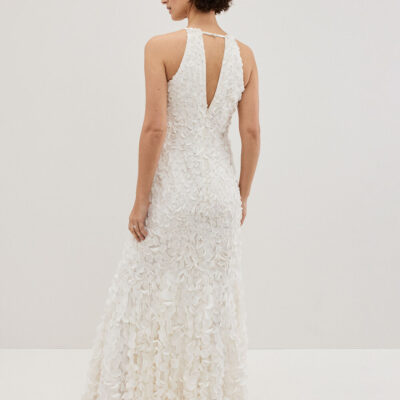 Phase Eight Charlene Ivory Ruffle Maxi Dress