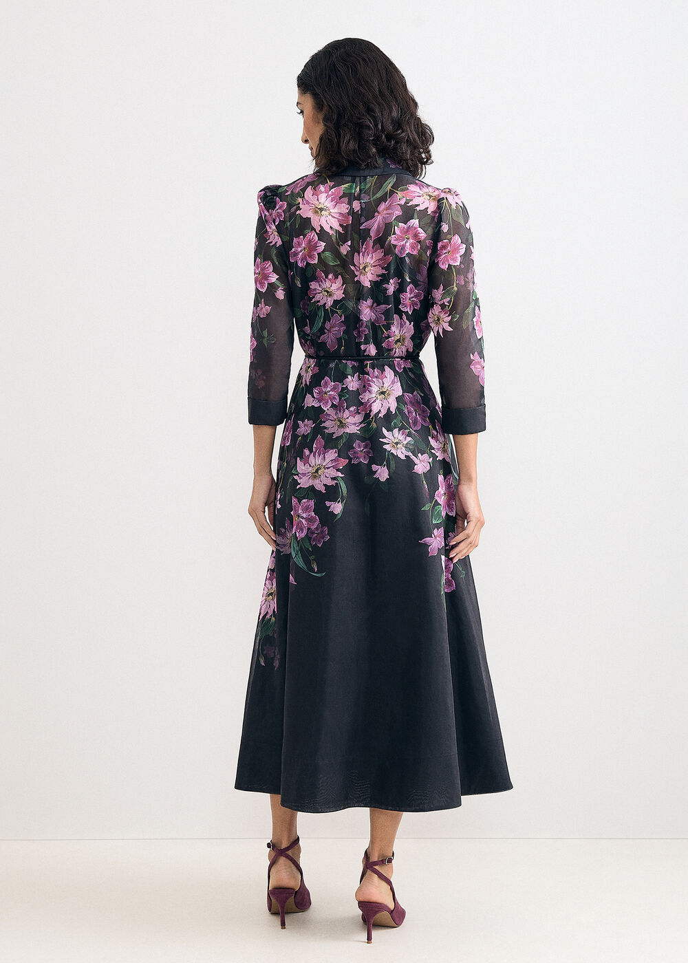 phase-eight-petite-anabelle-print-midi-shirt-dress-1 Phase Eight Petite Anabelle Print Midi Shirt Dress