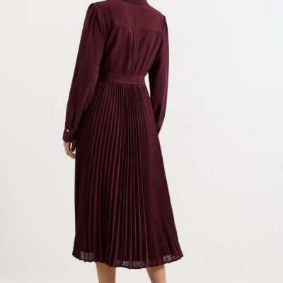 Phase Eight Ren Pleated Shirt Midi Dress