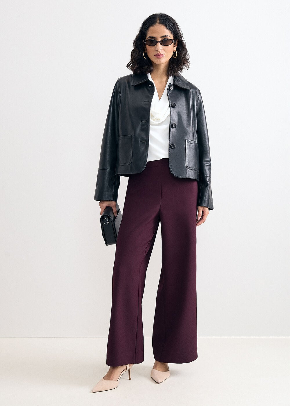 Phase Eight Seren Wide Leg Trousers
