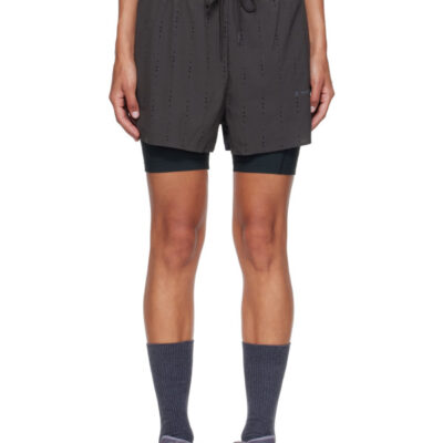 Post Archive Faction Black On Edition Zero 2-In-1 Shorts