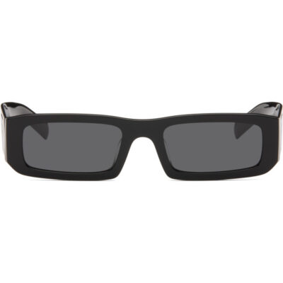 Prada Black Rectangular Sunglasses