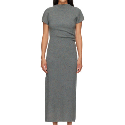 Proenza Schouler Gray Abie Maxi Dress